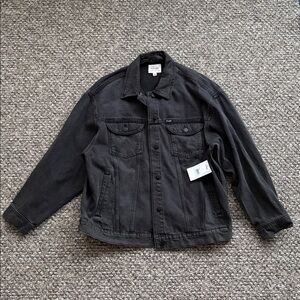 Wrangler Dark Gray Denim Jacket NWT